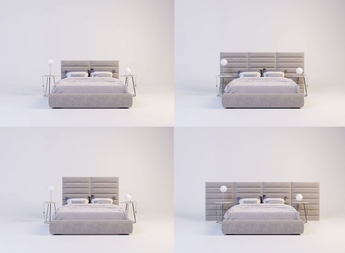 Мягкие панели ПОЛОСЫ ПРЯМЫЕ 15*90 (4 шт.) для детской | фото 6