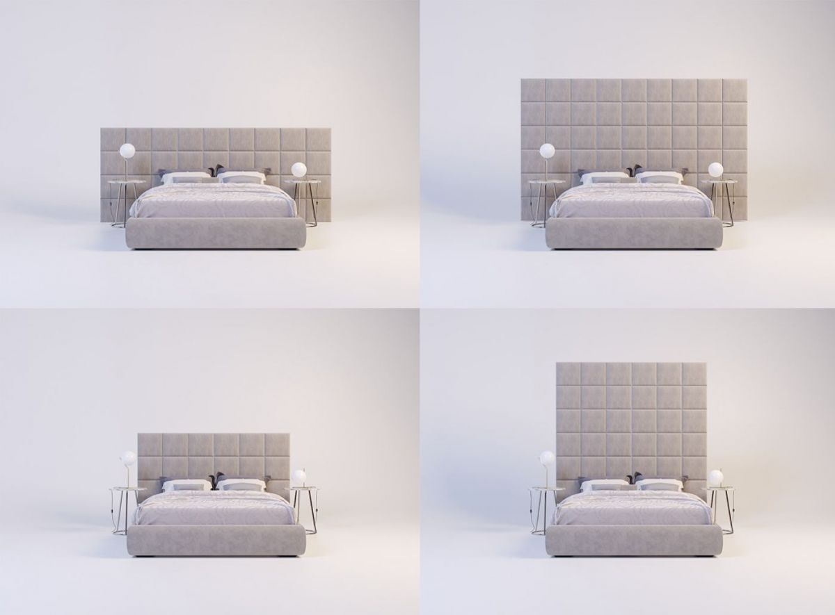 Мягкие панели КВАДРАТЫ 30*30 (9 шт.) для спальни | фото 3