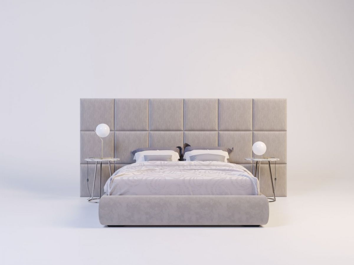 Мягкие панели КВАДРАТЫ 50*50 (2 шт.) для спальни | фото 16