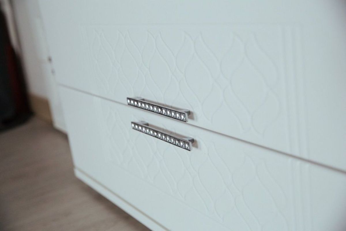 Тумба под ТВ Тиффани М03 (Белый) | фото 5