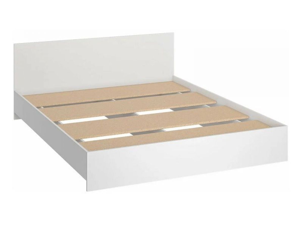 Кровать Ронда КР-140 (белое дерево) | фото 2