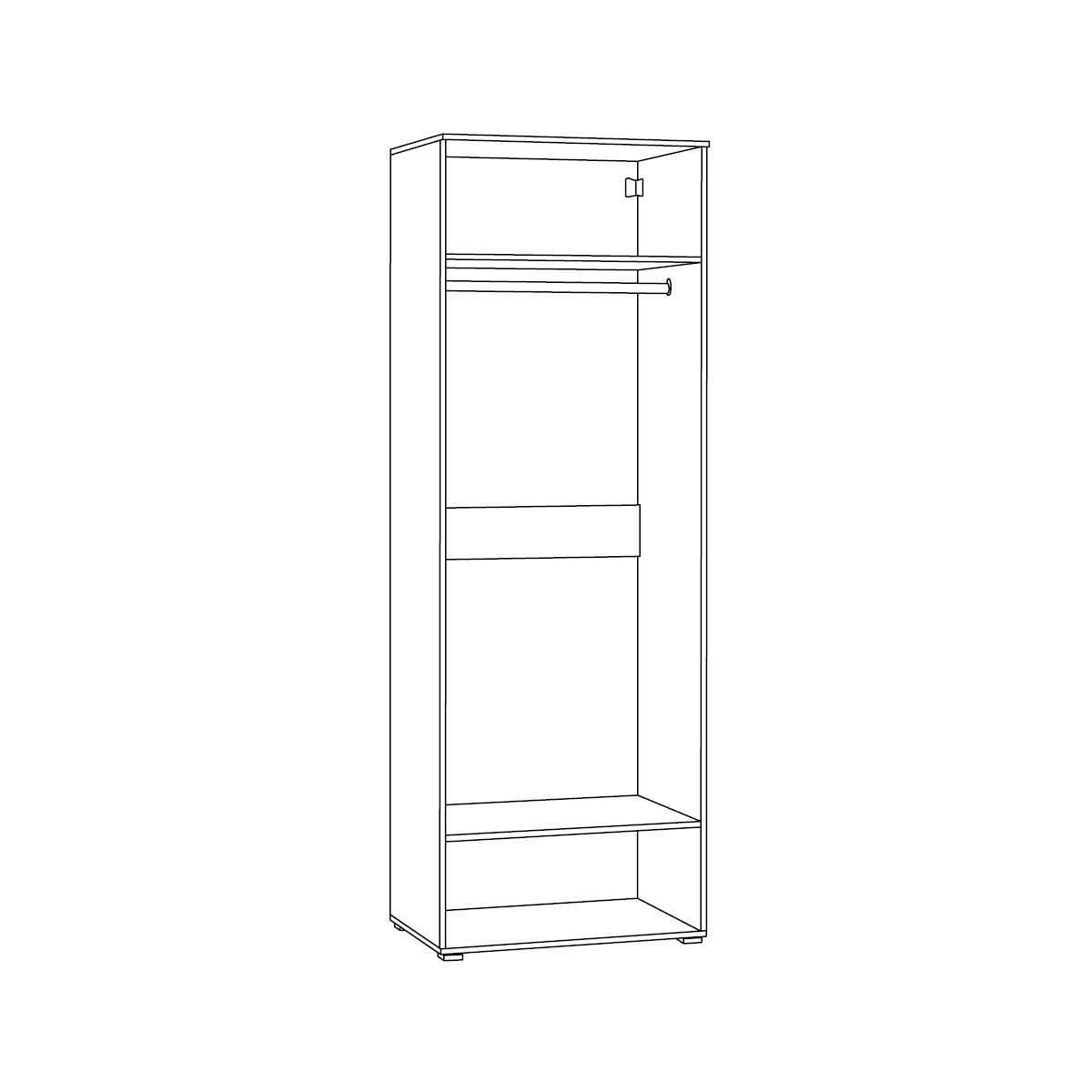 ОСТИН Спальный гарнитур (модульный) графит | фото 8