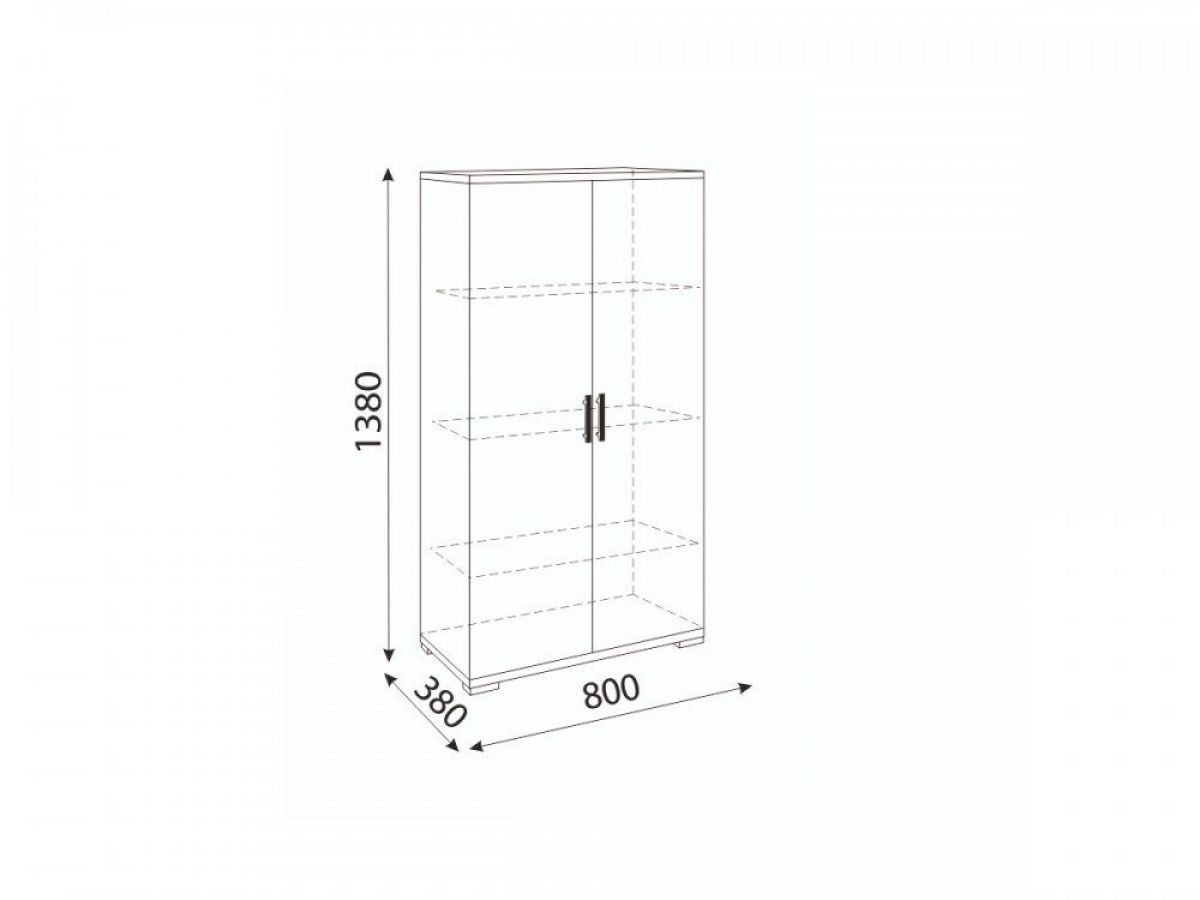 Мармарис (гостиная) М13 Тумба (2 двери) | фото 2