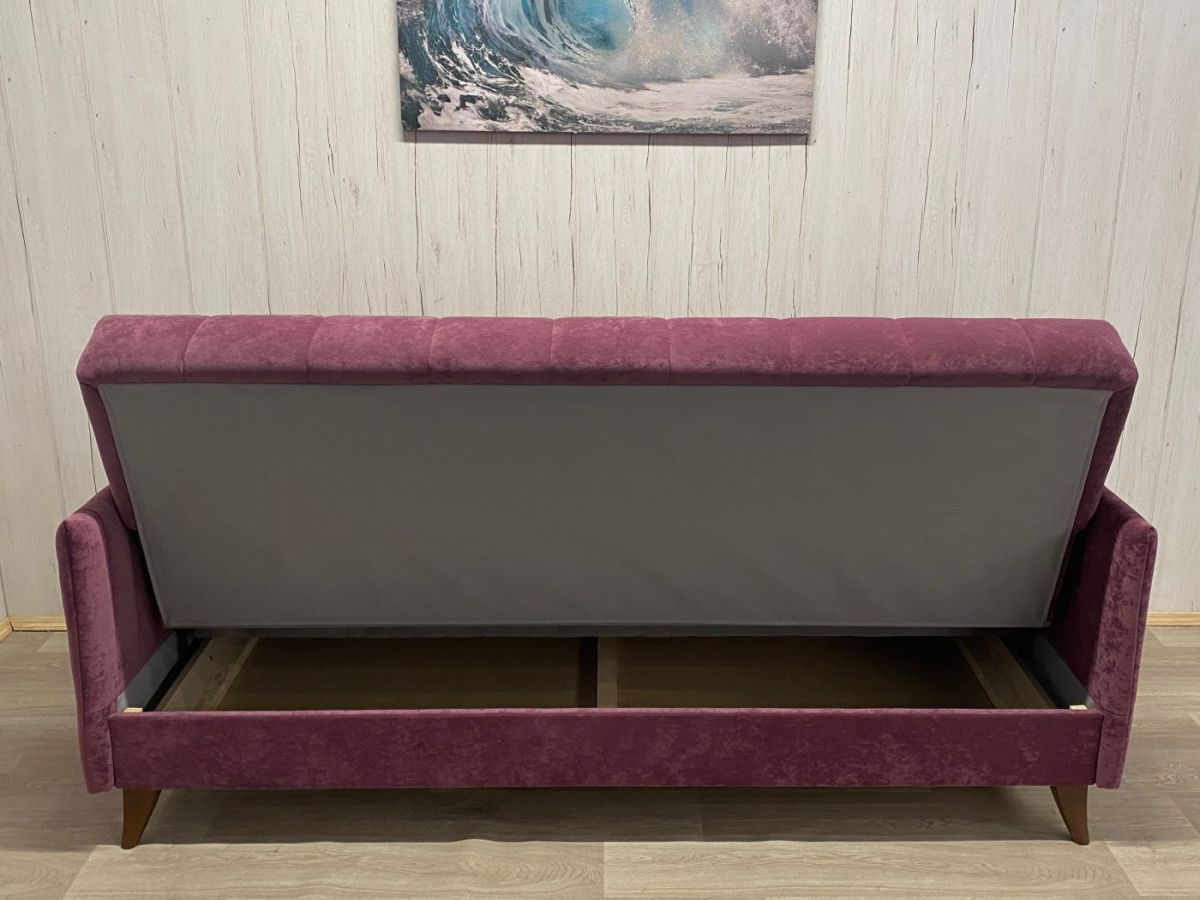 Диван Престиж-3 (НПБ) велюр Sensey grape | фото 4