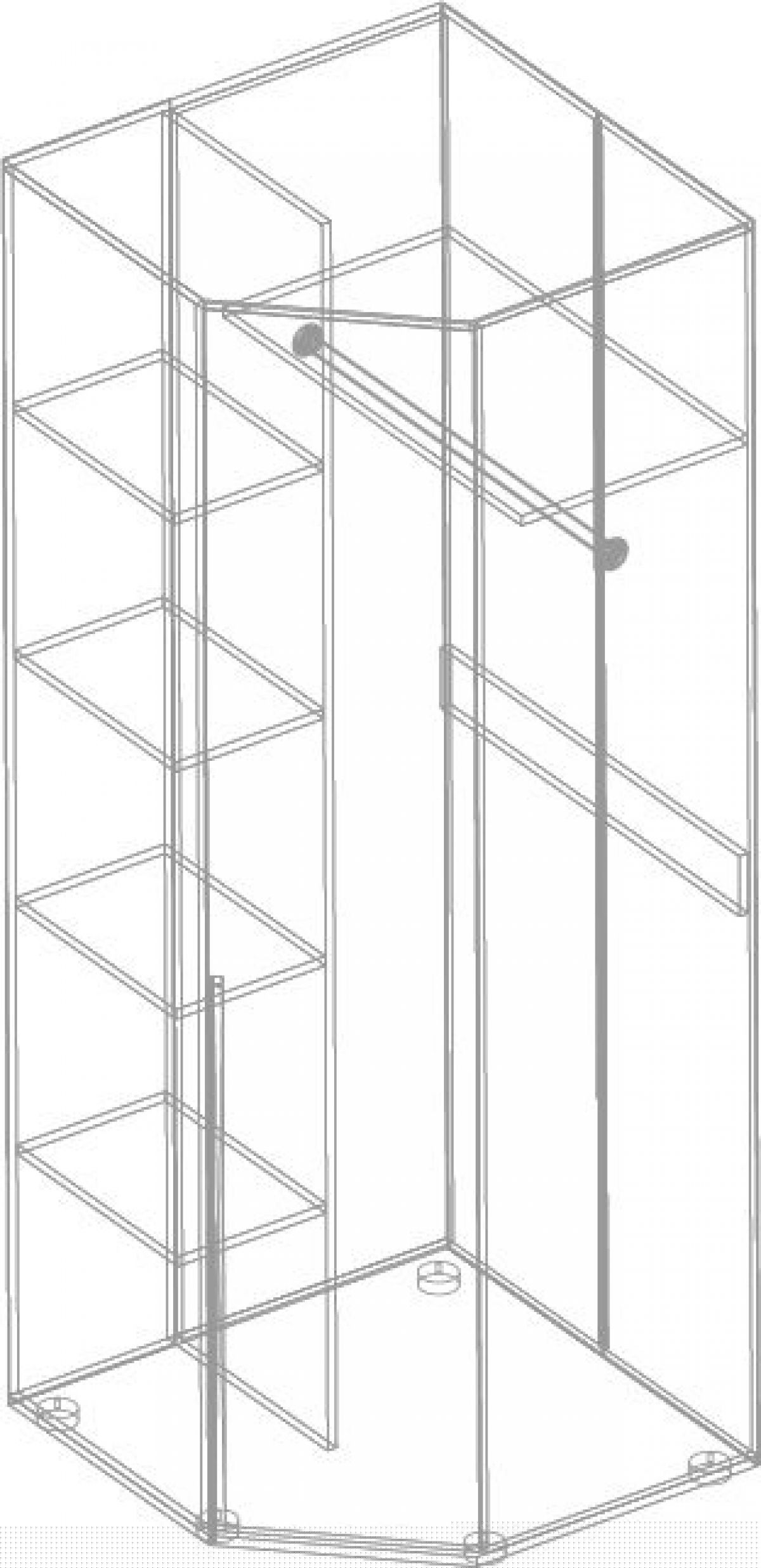 СТИЛ Шкаф угловой | фото 2