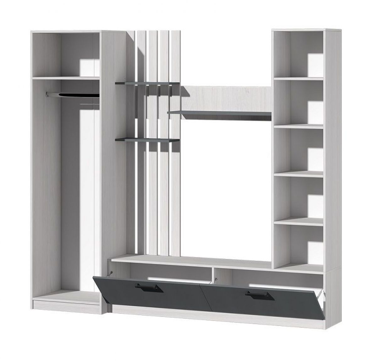 Гостиная Юджи (Анкор светлый/Графит) | фото 3