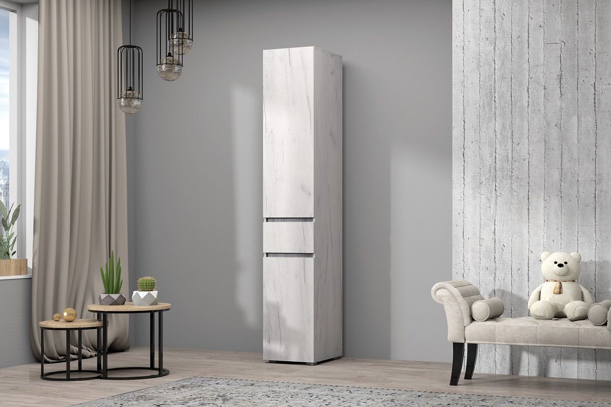 Модульная система Лиана (Дуб Крафт белый/Артвуд темный) | фото 4