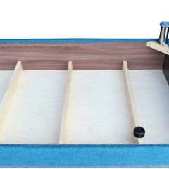 Диван-кровать Комфорт ЛАЙТ без подлокотников (2 подушки) Коричневый | фото 8