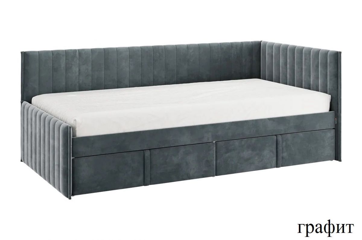 ТВИКС Кровать (тахта) с ящиками 900 | фото 4