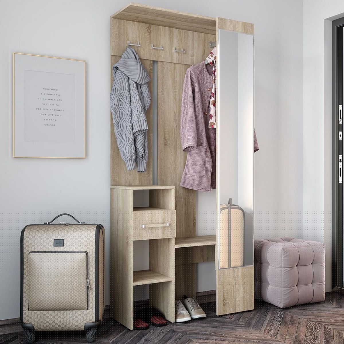 Прихожая Лига (Дуб Сонома) | фото 4