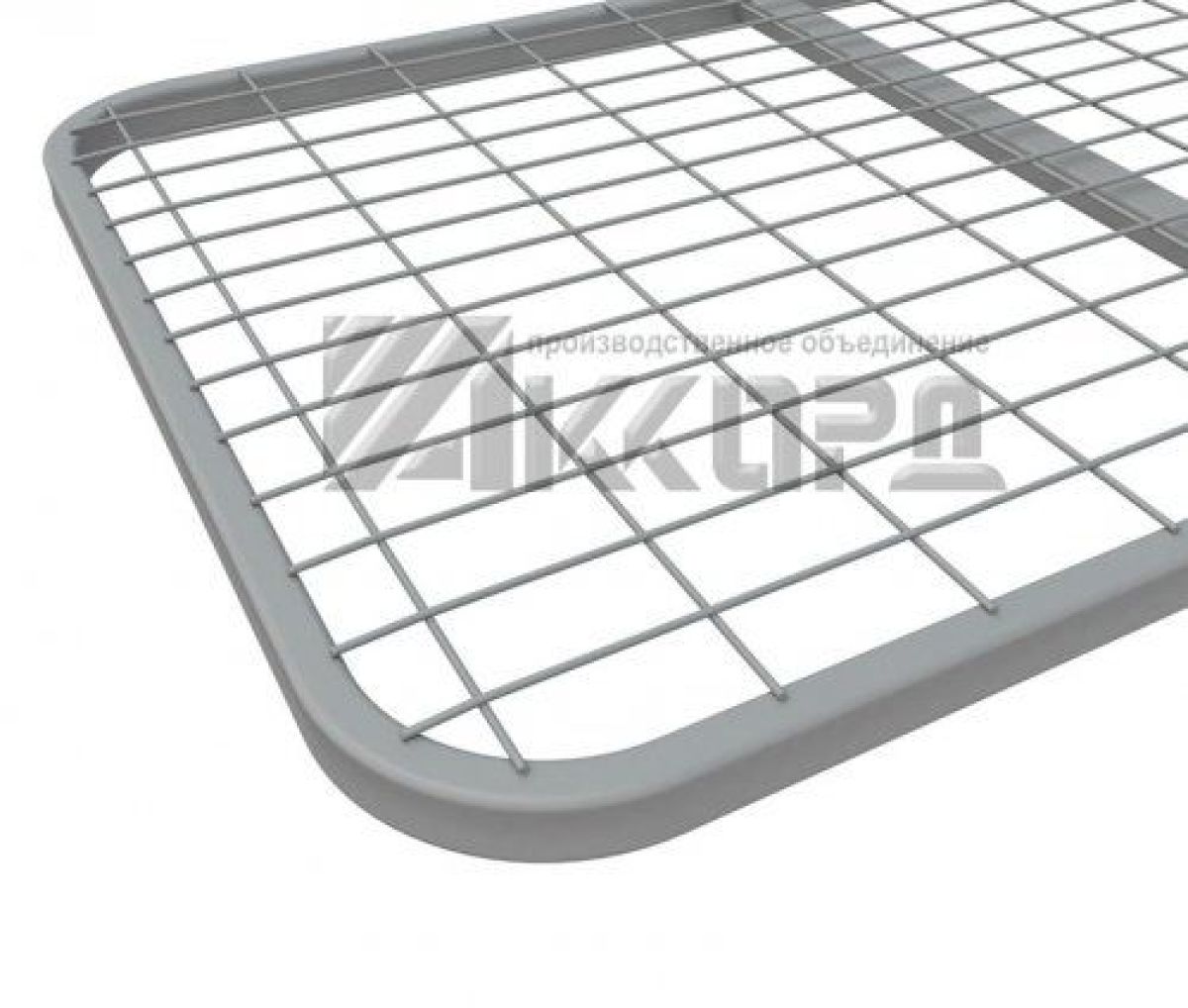 Кровать П-образная двойная К641.1.С. (800*1900) Рама клин под 40*20 100*100(3,5), 1 перемычка | фото 2