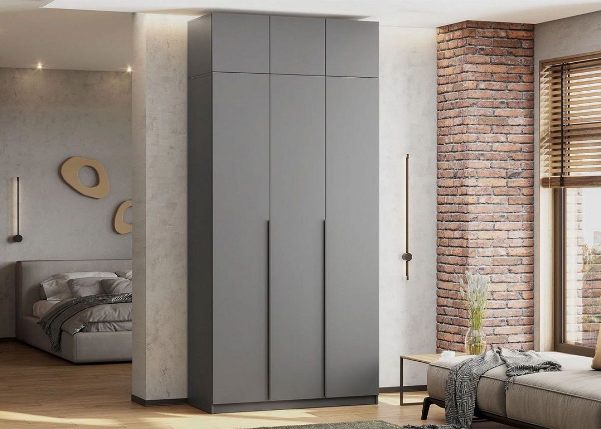 Антресоль 1200 «ШК-5» Графит серый | фото 4