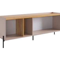 ДОМИНИКА Гостиная (модульная) кашемир/дуб крафт золотой | фото 11