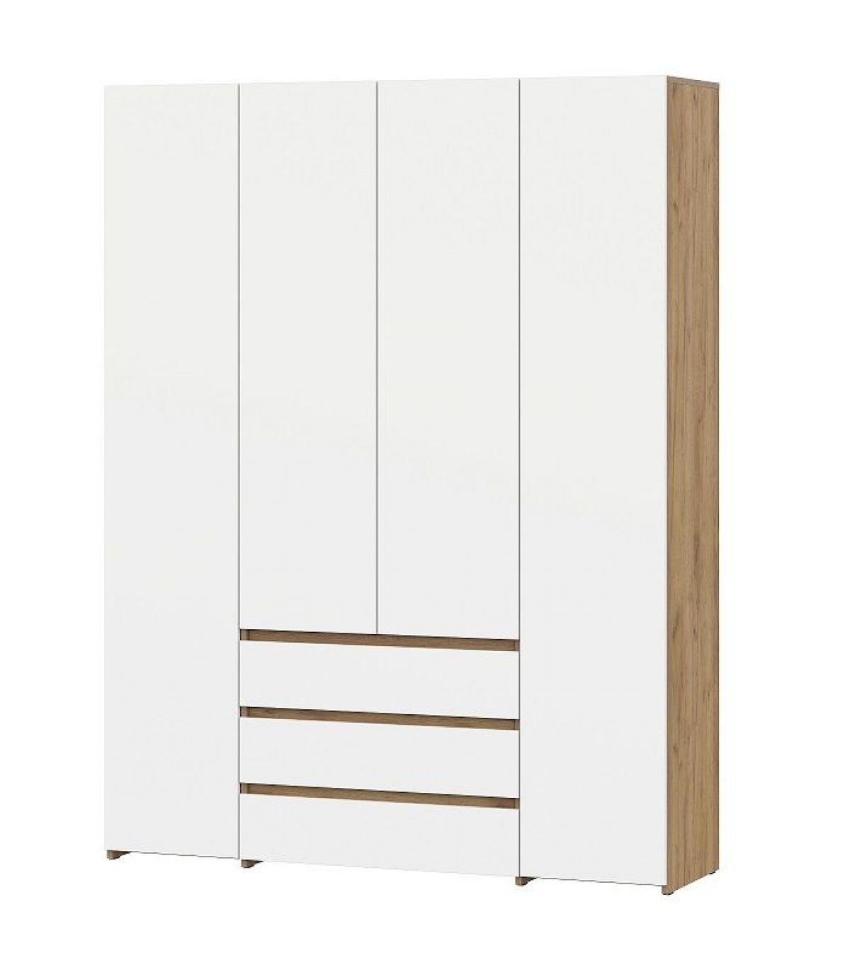 НЕКСТ 1 Спальня (Дуб Золотой/Белый) | фото 7