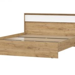 НЕКСТ 1 Спальный гарнитур (модульный) Дуб Золотой/Белый | фото 4