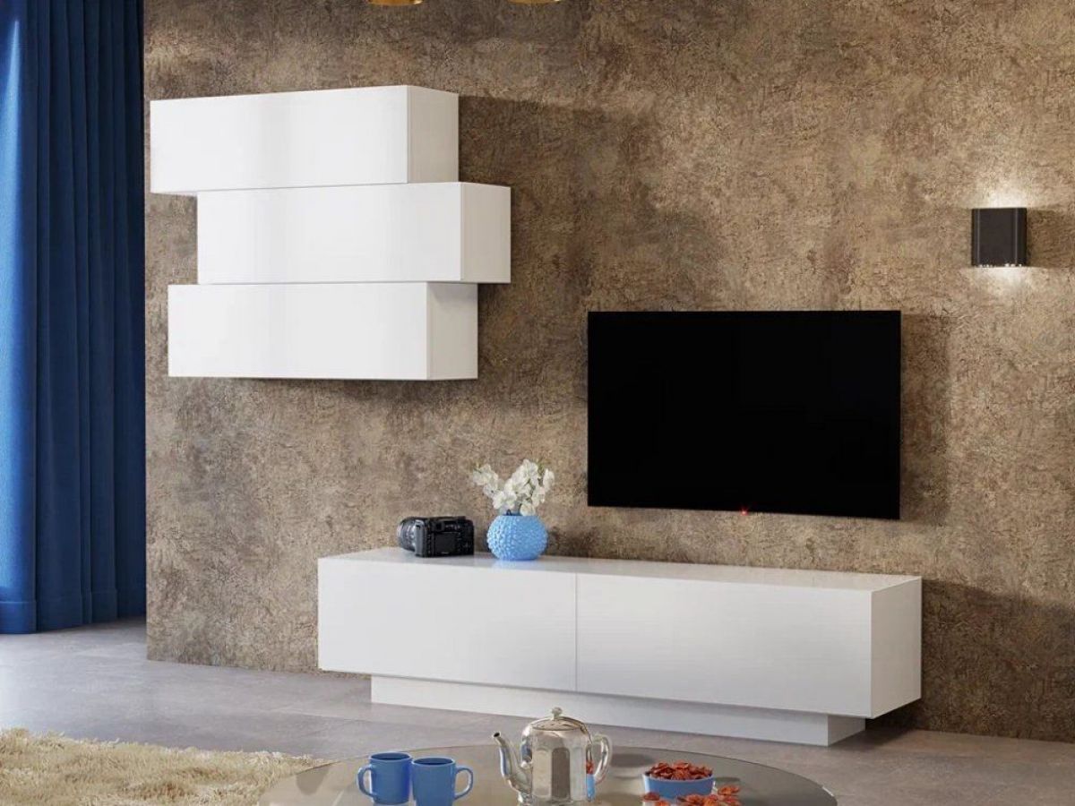 ПАОЛА Гостиная (Белый/Белый) | фото 4