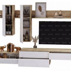 ФРИДА Гостиная (Вотан/Белый глянец) | фото 3