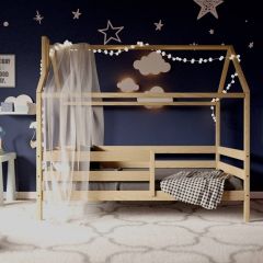 Кровать-домик 80*190 без покраски | фото 2