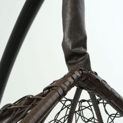 Подвесное кресло-кокон Бароло (коричневый/черный) | фото 10