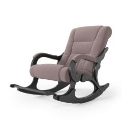 Кресло-качалка Родос 16-Т-КМ (ткань\венге) КОФЕ С МОЛОКОМ | фото 2