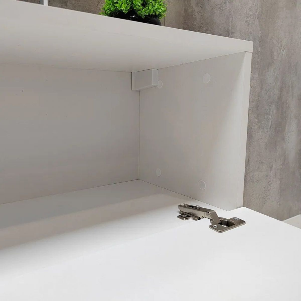 Тумба подвесная под ТВ LINES MTV3-MA 900 Белый матовый (Белый-M 10.1.2) | фото 6