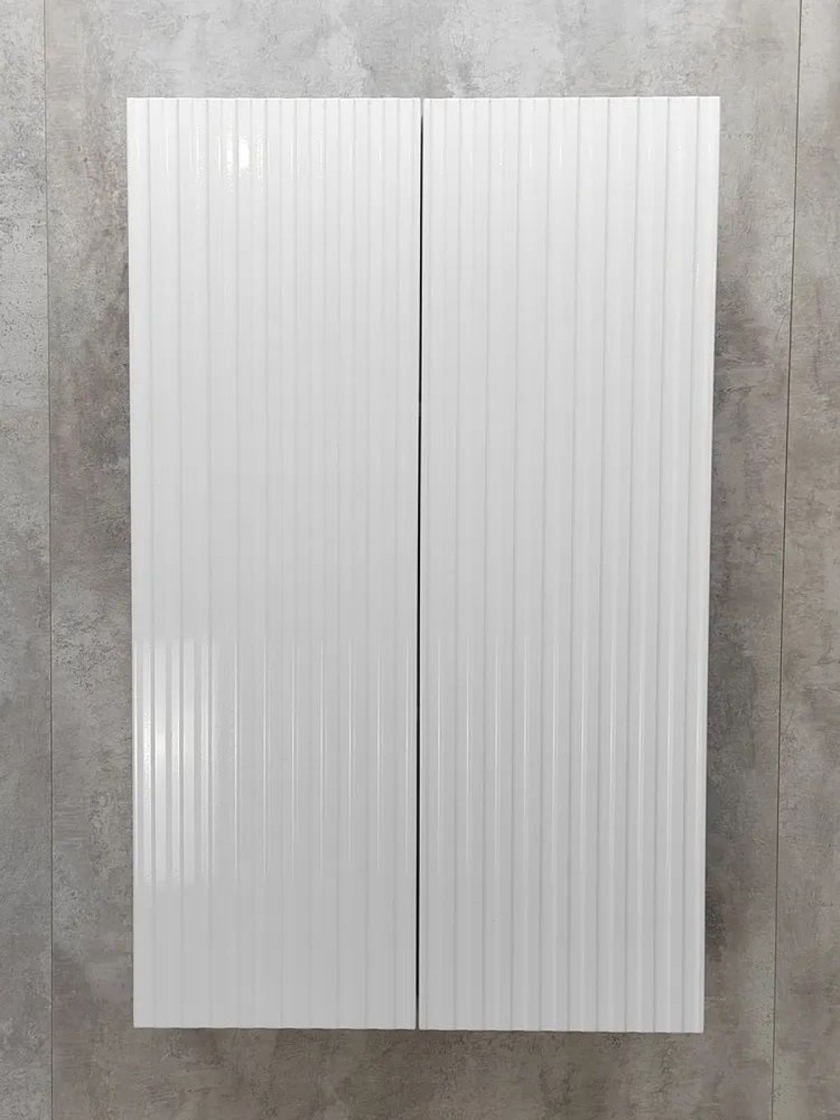 Шкаф навесной для ванной MH4-MA 600х960 (Белый-М 10.1.1) Белый глянец | фото 9