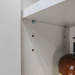 Шкаф навесной для ванной MH23-MA 300х960 (Белый-М 10.1.1) Белый глянец | фото 7