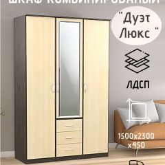 Шкаф комбинированный Дуэт Люкс с зеркалом | фото 2