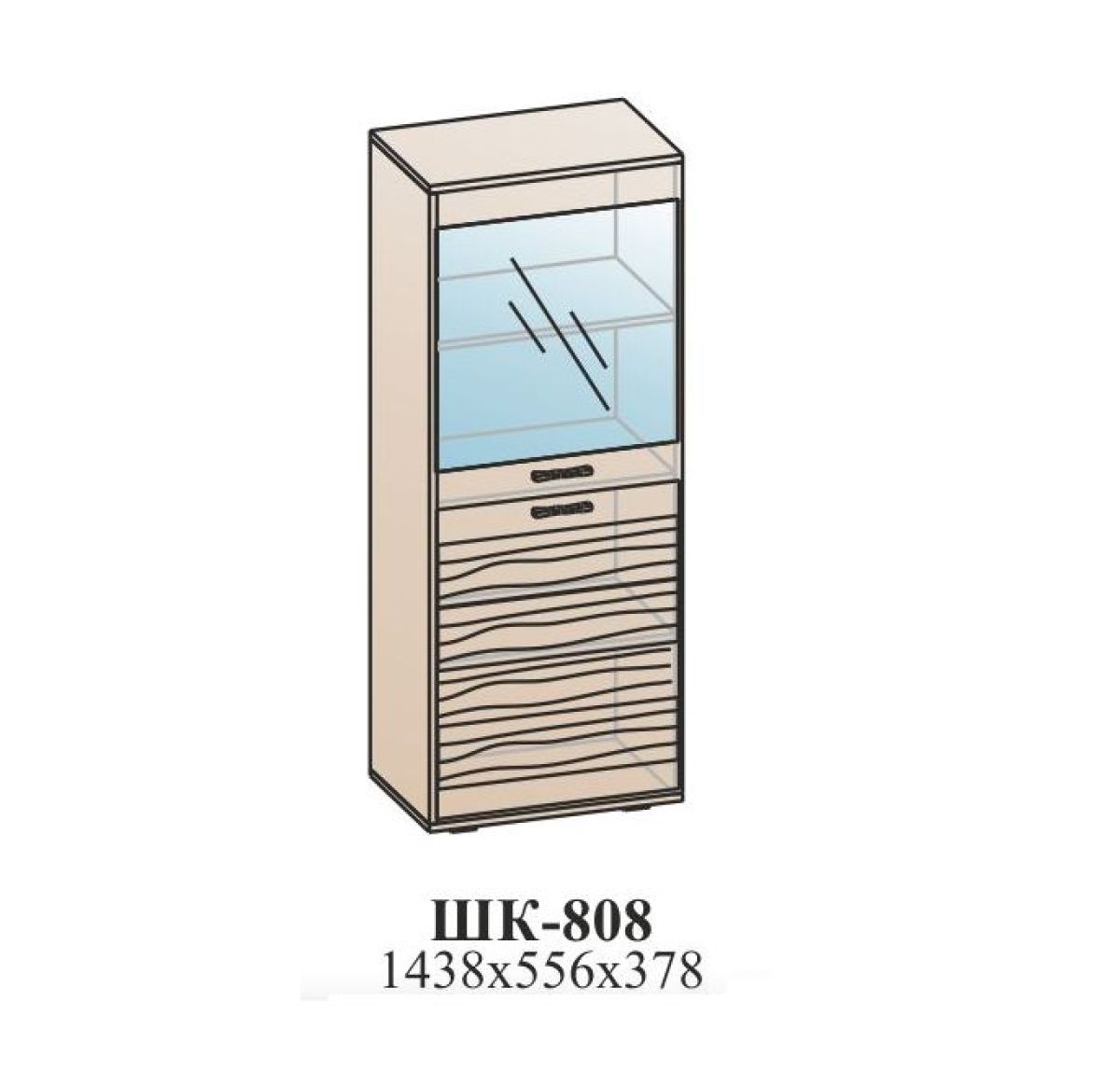 Гостиная ЛОТОС (модульная) Бодега белая | фото 40