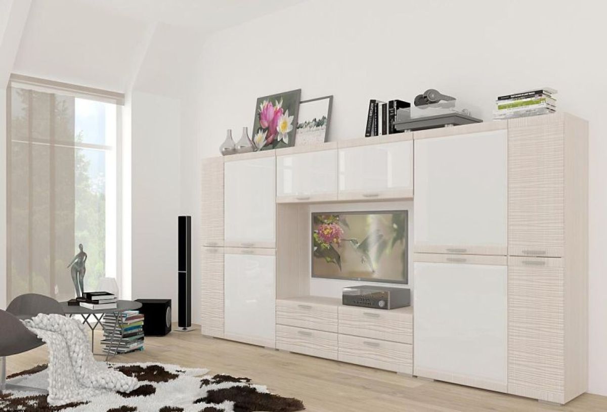 Гостиная ЛОТОС (модульная) Бодега белая | фото 3