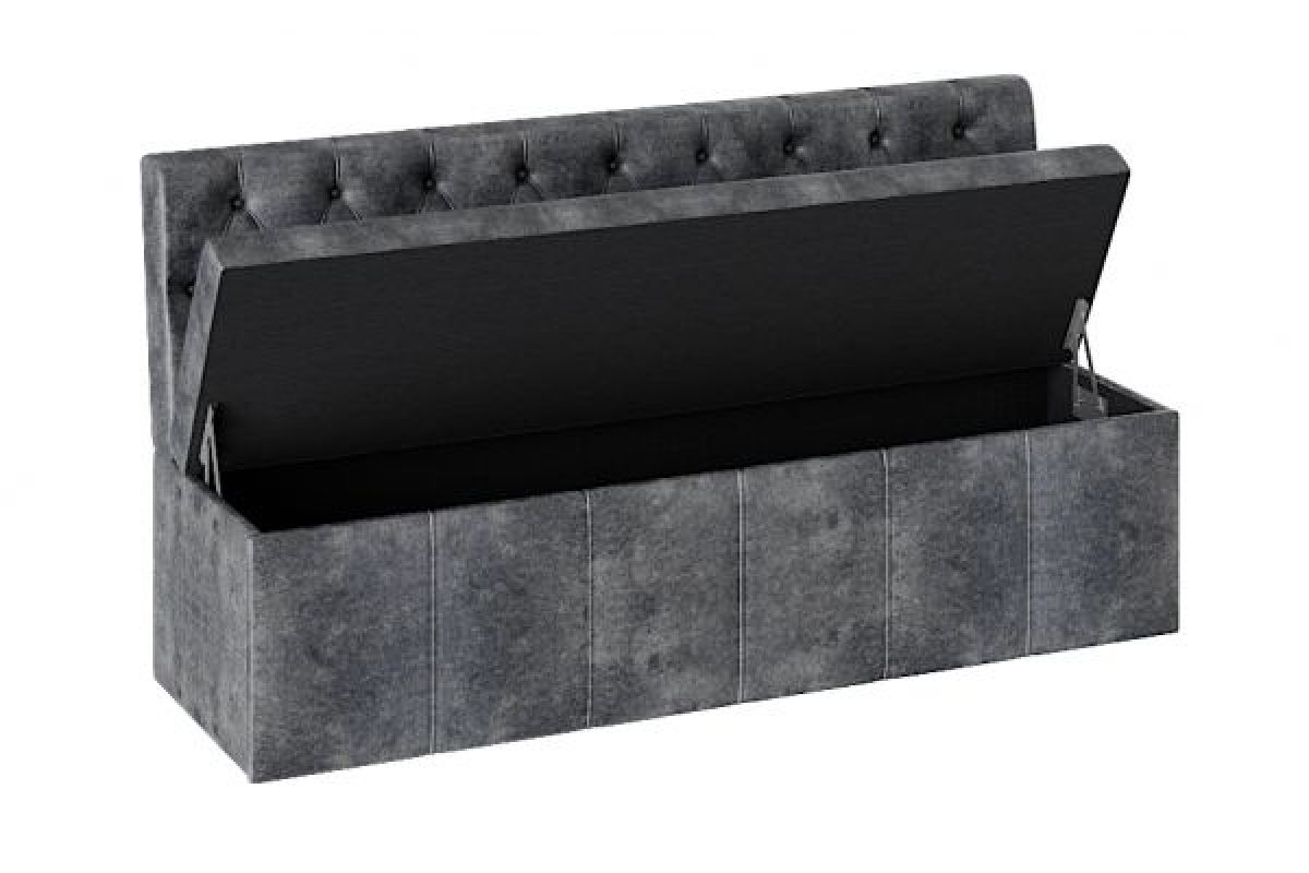 Скамья прямая НИЦЦА Темно-серый | фото 2