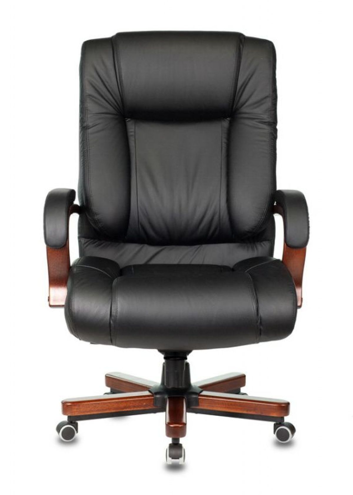 Кресло руководителя Бюрократ T-9925WALNUT/BLACK | фото 2