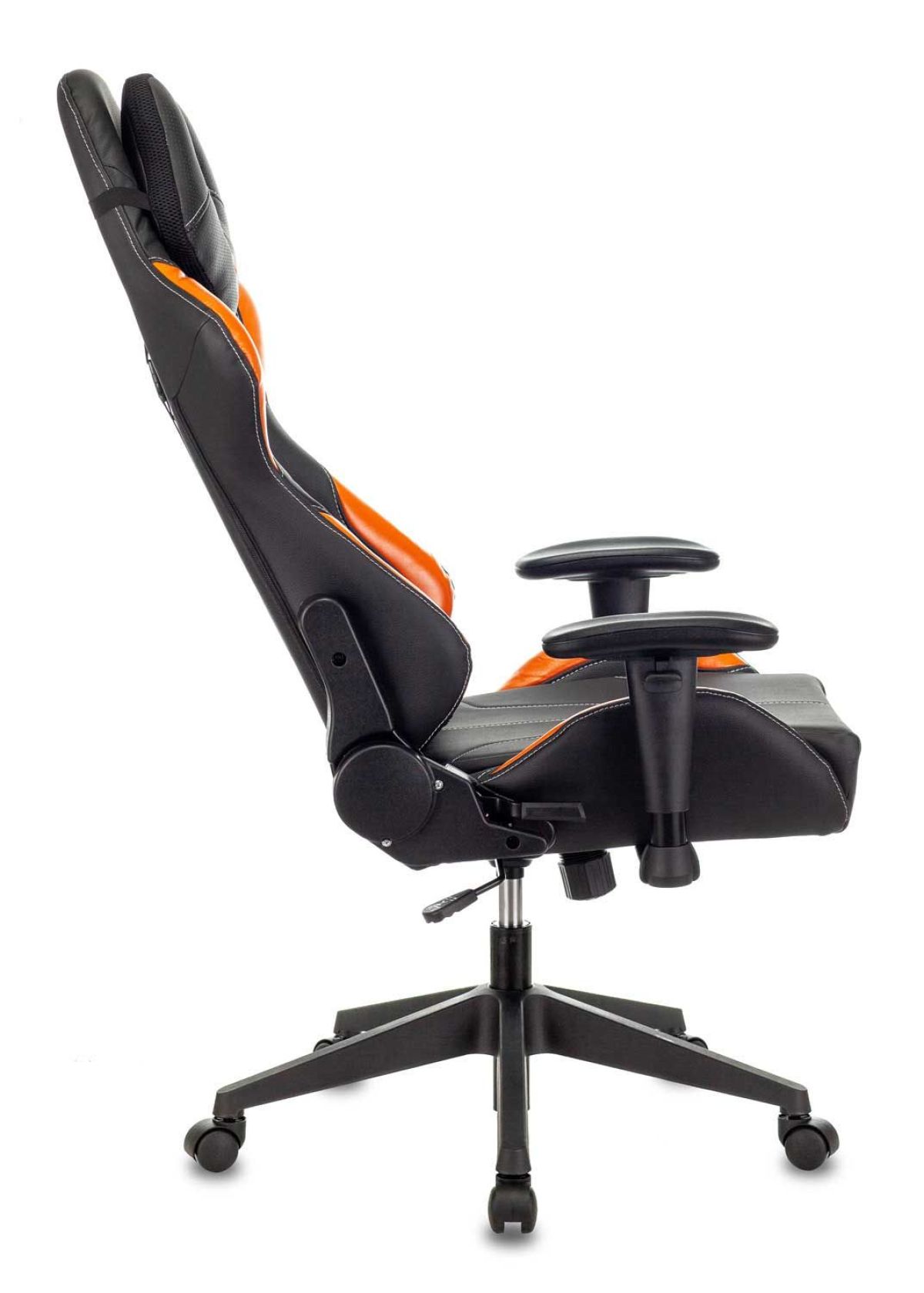 Кресло игровое Бюрократ VIKING 5 AERO ORANGE черный/оранжевый | фото 2